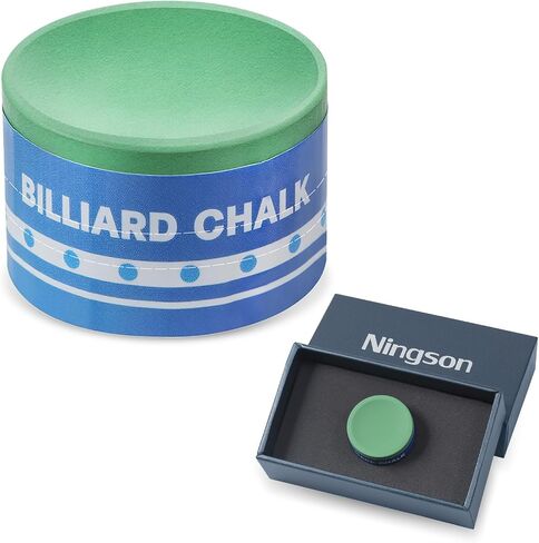 Pool Cue Chalk With Holder, Pure Circle Pool Stick Chalk And Pocket Holder Billiard Table Accessories and Equipment for Professional Tournament, Clubs, Bars, Home in Kuwait