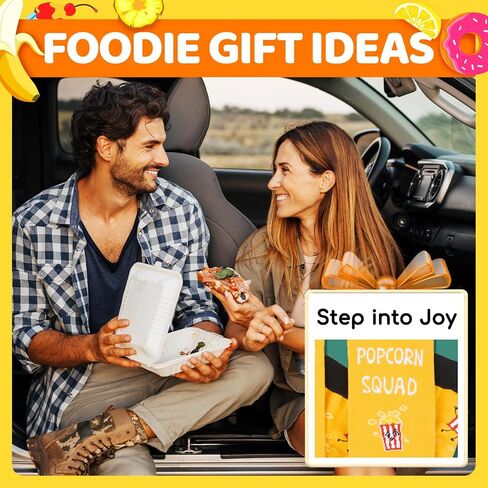 HAPPYPOP Cheese Gifts Socks for Women Men - Funny Novelty Crazy Silly Cheese Socks for Teen Girls Boys, Christmas Stocking Stuffers in Saudi Arabia