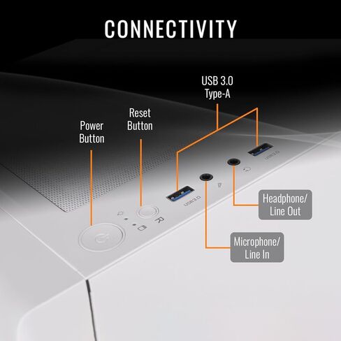 Thermaltake LCGS View i1458H-270 Gaming Desktop (Intel® Core™ i5-14400F, ToughRam 16GB DDR5 5600MT/s RGB Memory, Intel® Arc™ B580, 1TB NVMe M.2, WiFi, Windows 11) V27H-B76K-B58-LCS in Kuwait