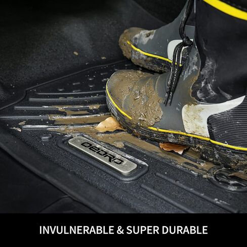 الحصير Oedro Floor Fits لـ Chevrolet Tahoe/ GMC Yukon 2021-2025 W/ 7 مقعد ، مخصص TPE TPE All Weather Trunk مع مسند الظهر لإكسسوارات Chevy Taho in Kuwait