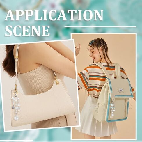 Sunnyclue 1 Box 250pcs DIY 5 مجموعات سحر الهاتف مجموعة سحر الهاتف مجموعة Moon Star Star Tarms Colorful Spacer Beads Charm Chain Charm for Women adval keychains mobblie case case camera camera care in Saudi Arabia
