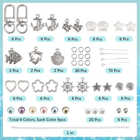 SUNNYCLUE 1 Box 250Pcs DIY 5 Sets Phone Charms Kit Phone Charm Strap Kit Moon Star Phone Charms Colorful Spacer Beads Phone Keychain Charm for Women Adult Keychains Moblie Phone Case Bag Camera Decor in Kuwait