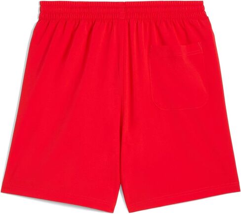 Puma F1 ESS+ Woven Shorts 7" - Men's (White/Red) in Saudi Arabia