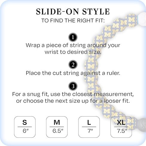 Lokai NFL Football Collection Silicone Beaded Bracelet, Detroit Lions Logo Black (Small) - Beaded Bracelet for Women & Men, Silicone Jewelry Bracelet Slides-On for Comfortable Fit in Kuwait