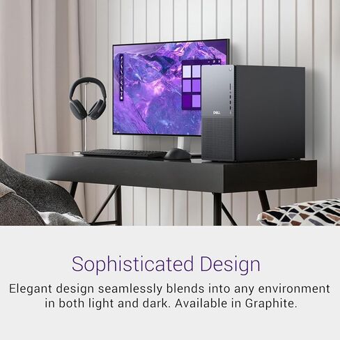 Dell Tower Plus EBT2250 كمبيوتر سطح المكتب - Series 2 Intel Core Ultra 7 265 20 -Core Processor حتى 5.3 GHz ، 32GB DDR5 RAM ، 1TB NVME SSD ، NVIDIA GEFORCE RTX 4060 TI 8GB GDDR6 ، Windows 11 Pro ، Graphite in Kuwait