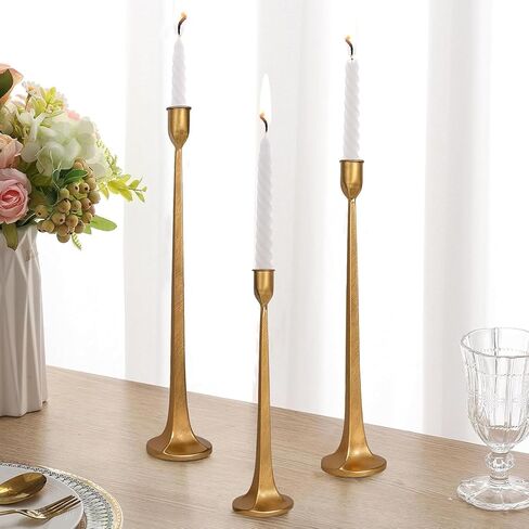 TIED RIBBONS Plate Holders Set of 6 Black Pillar Candle Holder Metal Candle Holders for Pillar Candles, Table Centerpiece Iron Candle Stand for Diwali Decorations, Ganesh Chaturhti in Saudi Arabia