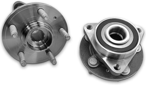 512332 2PCS محمل العجلات الخلفية وتجميع المحور لدودج أفنجر 2008-2014 ، Caliber 2007-2012 ، Chrysler 200 2011-2014 ، Sebring 2007-2010 ، Jeep Compass Patriot 2007-2017 ، 5 lug w/ABS in Kuwait