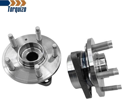 512332 2PCS محمل العجلات الخلفية وتجميع المحور لدودج أفنجر 2008-2014 ، Caliber 2007-2012 ، Chrysler 200 2011-2014 ، Sebring 2007-2010 ، Jeep Compass Patriot 2007-2017 ، 5 lug w/ABS in Kuwait