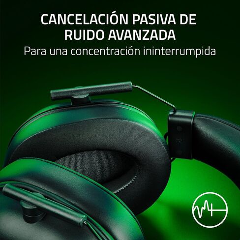 Razer Blackshark V2 X PlayStation Gaming Headset: 50 مم برامج تشغيل - Mic Cardioid - خفيفة الوزن - لـ PS5 و Xbox Series X و PC و Switch عبر مقبس الصوت 3.5 مم - أسود (متجدد) in Kuwait