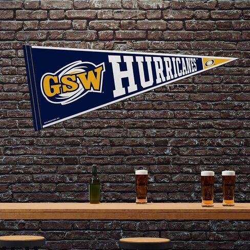 Rico Industries NCAA Illinois-Chicago Flames 12" x 30" Felt Wall Décor Pennant - Great for Home/Bed Room/Man Cave Décor in Saudi Arabia