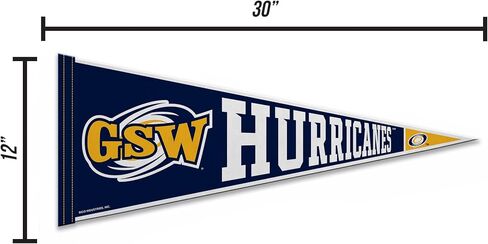 Rico Industries NCAA Illinois-Chicago Flames 12" x 30" Felt Wall Décor Pennant - Great for Home/Bed Room/Man Cave Décor in Saudi Arabia
