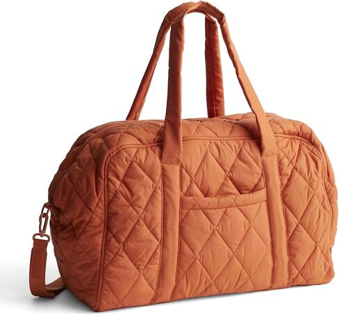Vera Bradley Featherweight Large Miramar Weekender, Swirling Poppies in Kuwait
