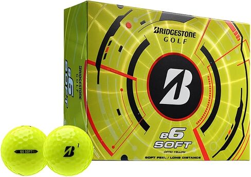 Bridgestone Golf E6 ناعم أصفر مزدوج in Saudi Arabia