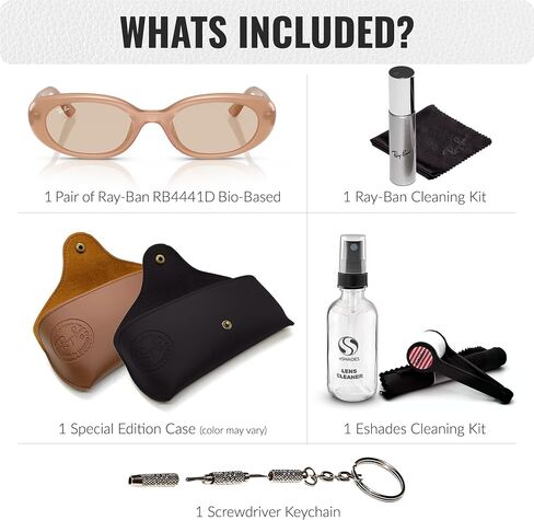 Ray -Ban RB4441D Bio Bio Pillow Pillow Shape Shoulding for Men and Women - Classic Sun Grounding - Premium UV Protect in Saudi Arabia