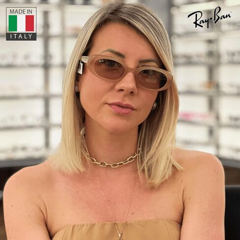 Ray -Ban RB4441D Bio Bio Pillow Pillow Shape Shoulding for Men and Women - Classic Sun Grounding - Premium UV Protect in Saudi Arabia