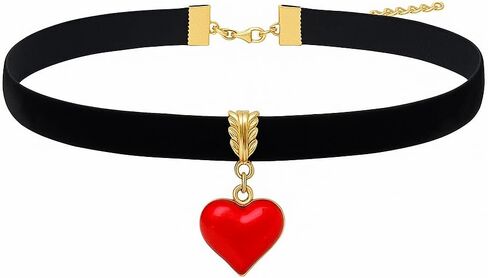6pcs قلادة قلادة للنساء ملحقات القوطي الدانتيل الأسود للملابس القوطية امرأة emo 80s 90s للمرأة هدايا عيد ميلاد النساء in Saudi Arabia