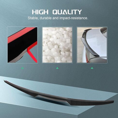 SCITOO Spoiler Wing Fits for 2003-2005 for Honda Accord Factory Style Glossy Black Rear Trunk Spoiler Wing in Saudi Arabia