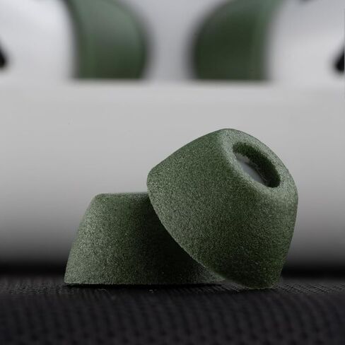 امتثال TrueGrip Max | نصائح أذن أذن بديلة لإروة الرغوة في Apple Airpods Pro 1 & 2 | راحة طويلة الأمد ، المتانة الشديدة ، الملاءمة الآمنة ، عزل الضوضاء الفائقة | أبيض (كبير) (3 أزواج) in Kuwait
