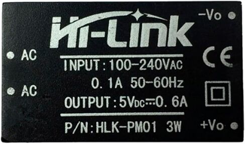 HLK-PM01 AC-DC 220V إلى 5V وحدة تزويد الطاقة ذات خطوة أخيرة وحدة مزود الطاقة المنزلية الذكية (10 أجهزة كمبيوتر) in Kuwait