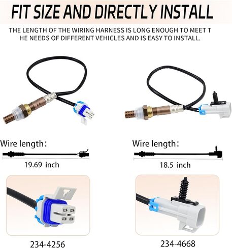 Upstream Oxygen O2 Sensor 234-4668 Fit for Chevrolet 2003-2014 Silverado 1500, 2003-2014 Tahoe, 2003-2014 Suburban 1500, GMC 2003-2014 Yukon # 234-4668, 15284, 250-24470 in Kuwait