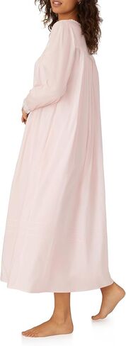 Eileen West Queen Anne's Lace Robe for Women – Heirloom Lightweight 100% Cotton Women’s Nightgown or Button Front Robe - White, Medium in Saudi Arabia