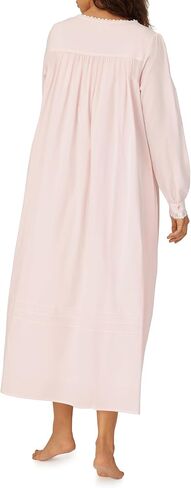 Eileen West Queen Anne's Lace Robe for Women – Heirloom Lightweight 100% Cotton Women’s Nightgown or Button Front Robe - White, Medium in Saudi Arabia