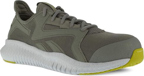 Reebok Work Men's RB4064 Flexagon 3.0 Safety Athletic Work Composite Toe Shoe Black and Grey, 6.5 Wide in Saudi Arabia