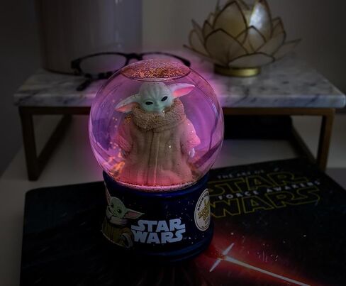 Silver Buffalo Care Bears Light Up Snow Globe Featuring Funshine Bear, 45mm in Saudi Arabia