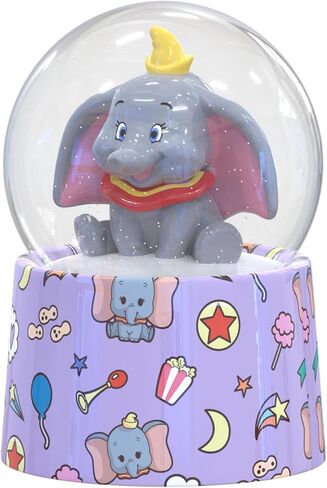 Silver Buffalo Care Bears Light Up Snow Globe Featuring Funshine Bear, 45mm in Saudi Arabia