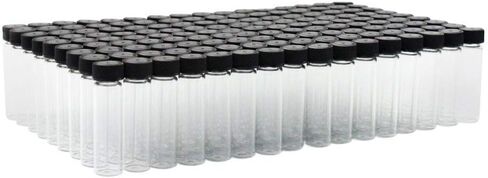ASR Outdoor 144pk 1 DRAM قوارير زجاجية صغيرة مع المسمار على الغطاء والهواية والحرف مختبر قارورة in Saudi Arabia