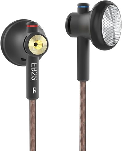 EB2S Pro Flat Head Earbuds, Wired Earbuds in-Ear Headphones,Noise Isolation Corded for 3.5mm/4.4mm Jack Ear Buds Galaxy S7 Edge,Galaxy S23 Ultra, Xiaomi Mi A3 Audiophile (3.5mm with Mic) in Kuwait