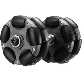 DJCRAWLER 58mm Omni Rack Easy Wheels (Silent Standard Edition) for Brompton Folding Bike and Electric Bike, 20KG Load Omni-Directional Roller Replacement Accessory(Orange) in Kuwait