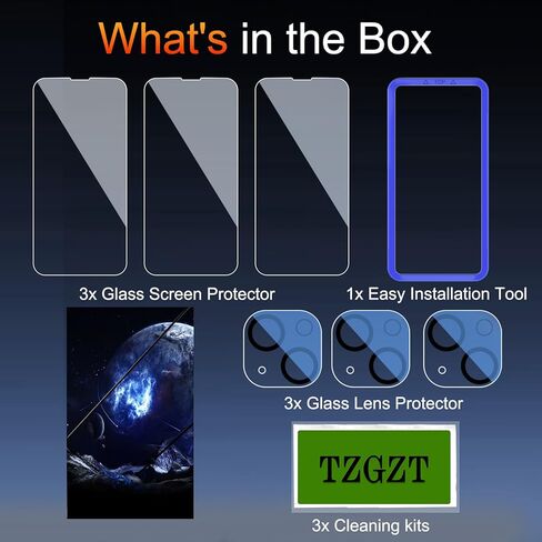 TZGZT Camera Protection for iPhone 14 Pro Max Phone Case, [fits MagSafe Accessories] Magnetic Protective Cover with 2X Screen Protector, Women Case for iPhone 14 Pro Max, Clear in Kuwait