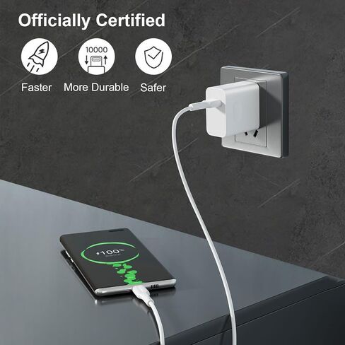 4 حزمة شحن كبل شحن 60W 3.1 قدم (2 حزمة USB إلى كابل USB C و 2 حزمة USB C إلى كابل USB C) النوع C 60W شحن الشحن السريع لجهاز iPhone و iPad و AirPods و MacBook و Samsung و Moto والمزيد (أسود) in Kuwait
