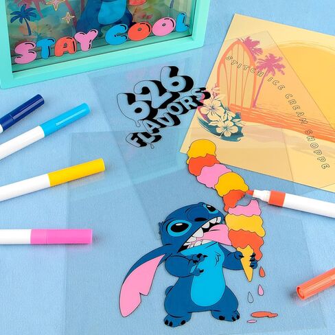 Fashion Angels Make a Scene! DIY 3D Shadow Box Kit, Create & Customize 3 Unique Designs with Acrylic Paint Markers, Fun DIY Room Decor Craft Activity for Kids Ages 8+ in Saudi Arabia