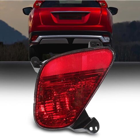 مصباح مصباح عاكس خلفي يناسب Mitsubishi Eclipse Cross 2017 2018 2019 2020 ، عاكسات الوفير الخلفية العدسة الحمراء استبدالها لـ 8337a153 (جانب السائق الأيسر) in Kuwait