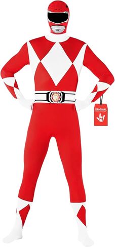 Morphsuits Power Ranger Costume Adult, Power Rangers Costume Adult Men, Power Ranger Costume Adult Woman in Saudi Arabia