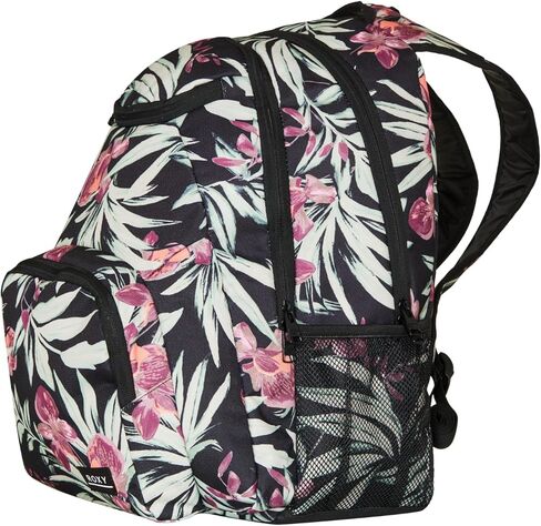 ظل Roxy Women's Shadow Swell 24 L على ظهر حقيبة ظهر ، Anthracite The Moves Floral ، مقاس واحد in Saudi Arabia