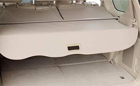 kaungka Cargo Cover Compatible for 2024 Lexus GX550 Toyota Land Cruiser Lexus Gx550h 2024 Land Cruiser Cargo Cover Retractable Black Trunk Shielding Shade in Saudi Arabia