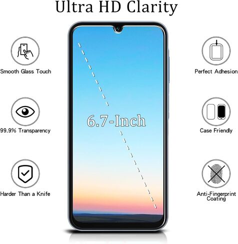 Maytobe [حامية شاشة خصوصية 2 حزمة مصممة لزجاج Samsung Galaxy A16 5G ، لا توجد فقاعات ، مضادة للخدش ، سهلة التثبيت in Saudi Arabia