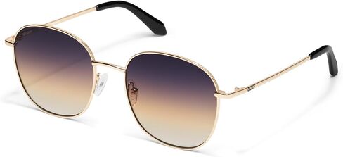 QUAY - Sunglasses for Men & Women, Oversized Square Lenses with UV Protection (Drive In, Black) in Kuwait