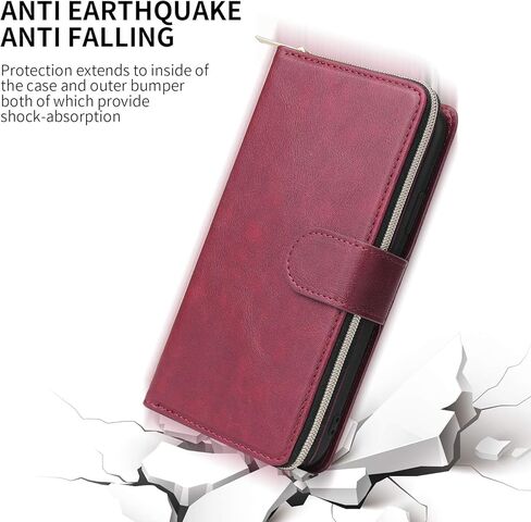 ZcDaye Wallet Case for iPhone XS Max 6.5 "، Premium [مغناطيسي] in Kuwait