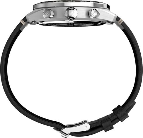 Timex Waterbury التقليدي كرونوغراف 41 مم حزام جلدي الساعة Tw2y18600 in Saudi Arabia