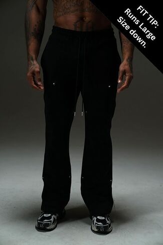 ANANKE Fate Heavyweight Fleece Carpenter Sweatpants for Men – Relaxed Fit Streetwear Joggers with Pockets in Saudi Arabia