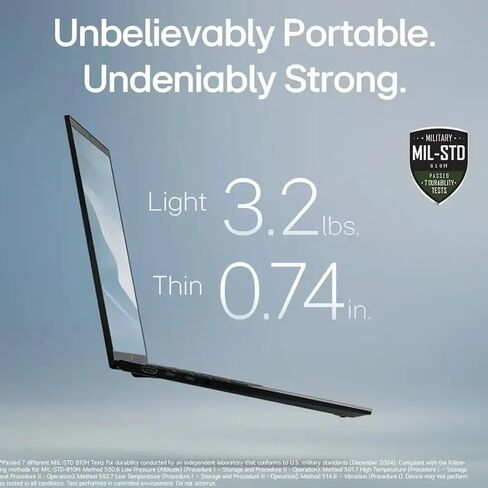 LG Gram 16 Ultra-Portable Laptop, 16" WQXGA Touchscreen Business Laptop, Intel Evo Edition Ultra 7-155H, Intel ARC Graphics, 32 GB RAM, 2 TB SSD, Office Pro 2024 Lifetime License & Win11 Pro, Mouse in Kuwait