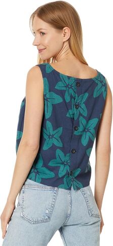 Toad&Co Women's Taj Hemp Button Back Tank in Kuwait