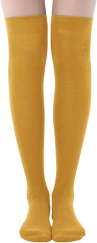 Women High Socks Over Knee Stockings Extra Long Stretchy Sock for Daily Wear Halloween Dress up in Saudi Arabia