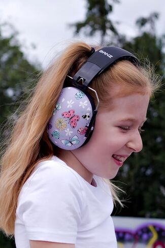 BANZ Kids Headphones – Hearing Protection Earmuffs For Children – ADJUSTABLE headband to fit all ages – Protect Kids Ears – Block Noise – Fireworks – Sporting Events – Concerts – Movies (Geo Print) in Kuwait