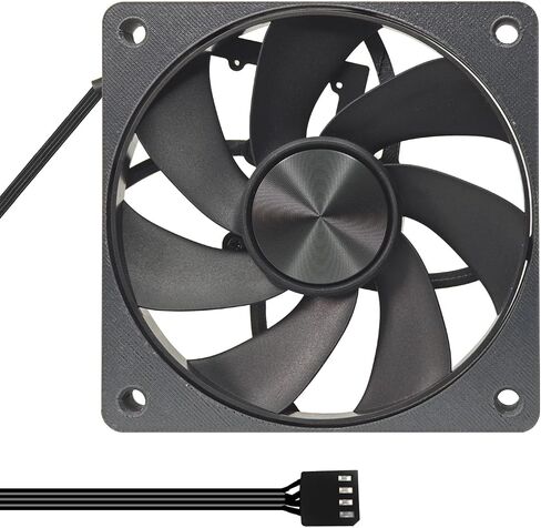 3D المطبوعة 4070 المعدلة المعدلة 90 مم 9615 PWM 4PIN ، 4800RPM FDB المحمل ، حجم الهواء العالي ، ITX PC عالية الأداء ل 9215/9015 CASE COODER (عكس) in Saudi Arabia