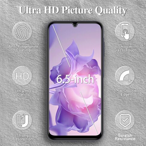 Kesuwe [3 Pack] Privacy Screen Protector for Samsung Galaxy A26 5G, Anti Spy, Anti Scratch, Bubble Free, 9H Hardness, Ultra Resistant, HD Clear, Case Friendly in Kuwait